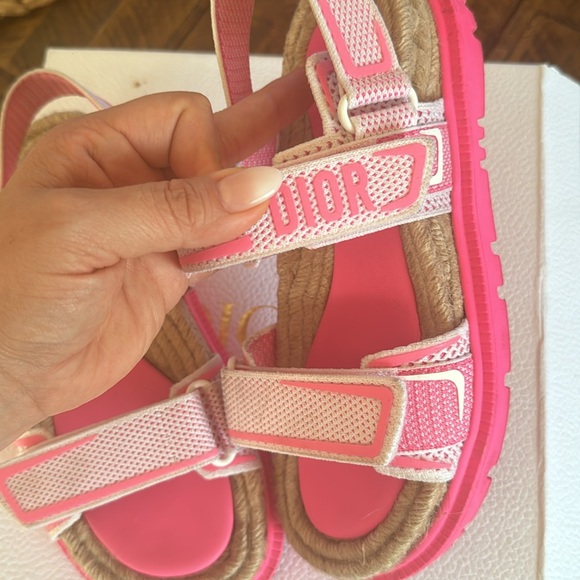 Dior TECHNICAL KNIT Dioract sandals 36 - Picture 8 of 10